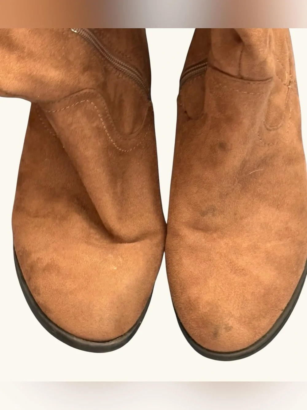Over-the-Knee Suede Boots in Brown — Stylish Women’s Knee-High Boot